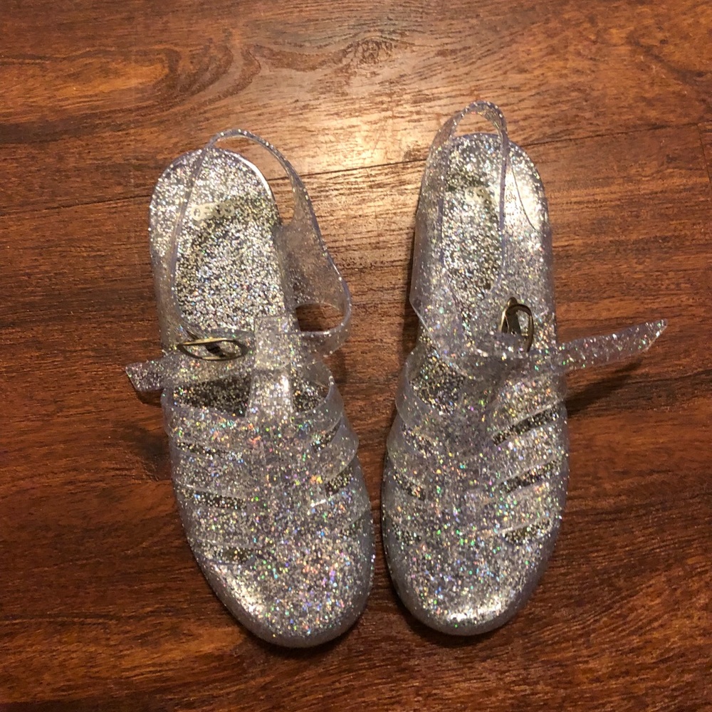 Clear Jelly Sandals